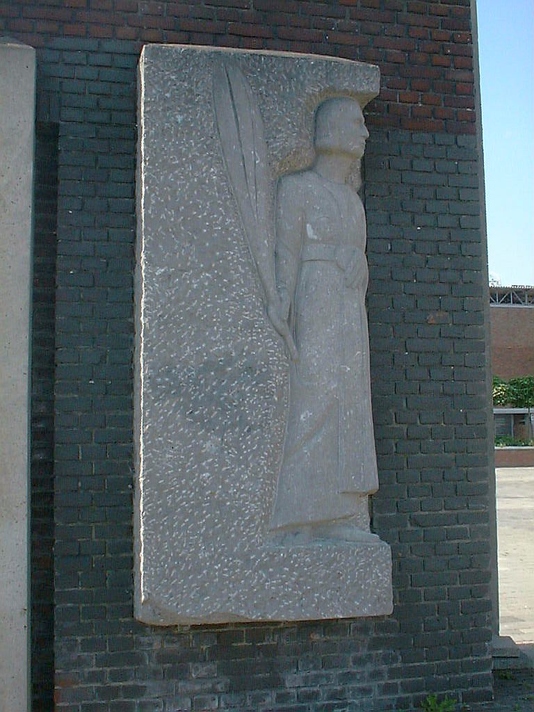 Olympisch Stadion - Hardstenen reliefs van Jan Altorf - Amsterdam