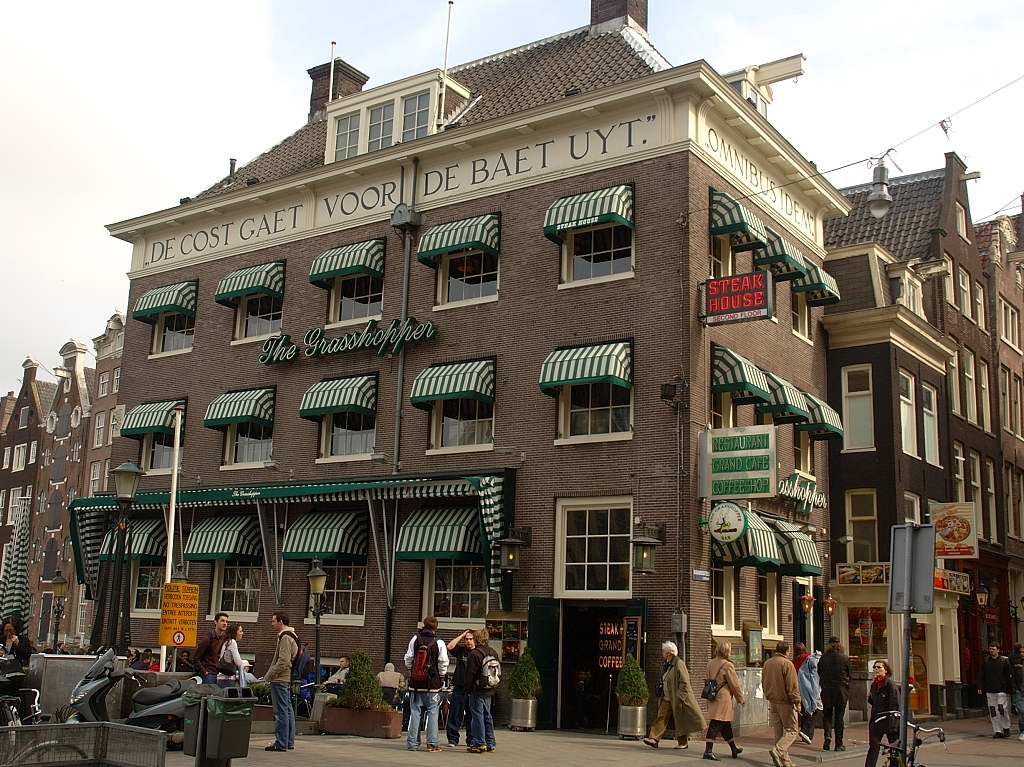 Oudebrugsteeg - The Grasshopper - Amsterdam