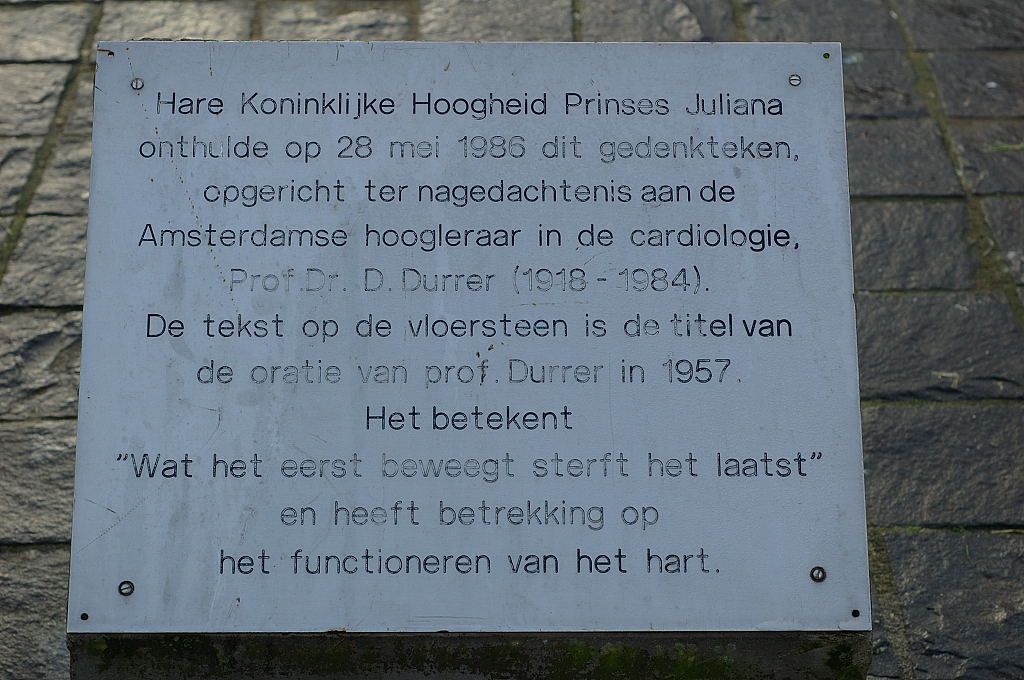 Prof. Durrer plantsoen - Amsterdam