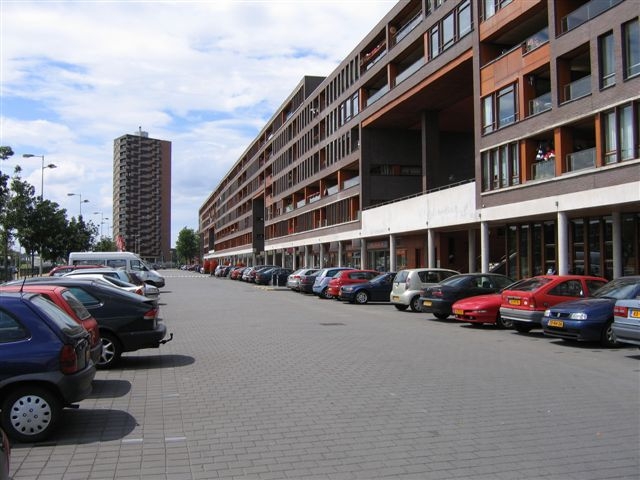 Pieter Calandlaan richting Ecuplein - Amsterdam