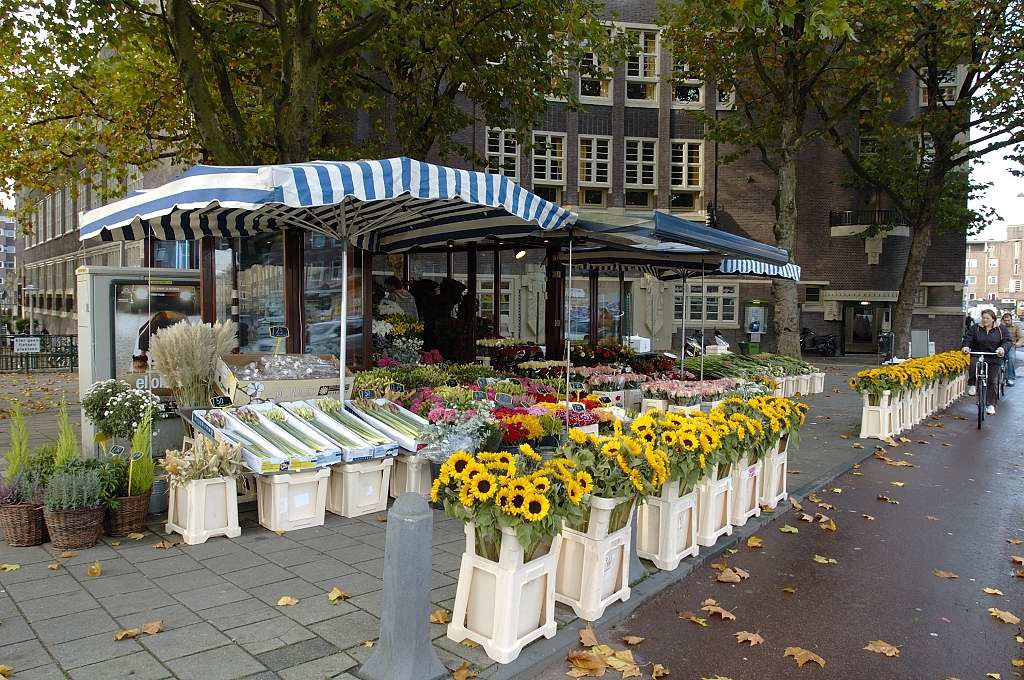 Postjesweg - Bloemenkiosk - Amsterdam