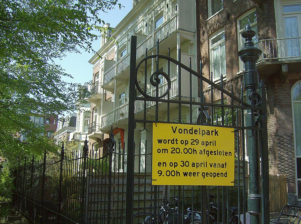 Ingang Saxenburgerstraat - Amsterdam