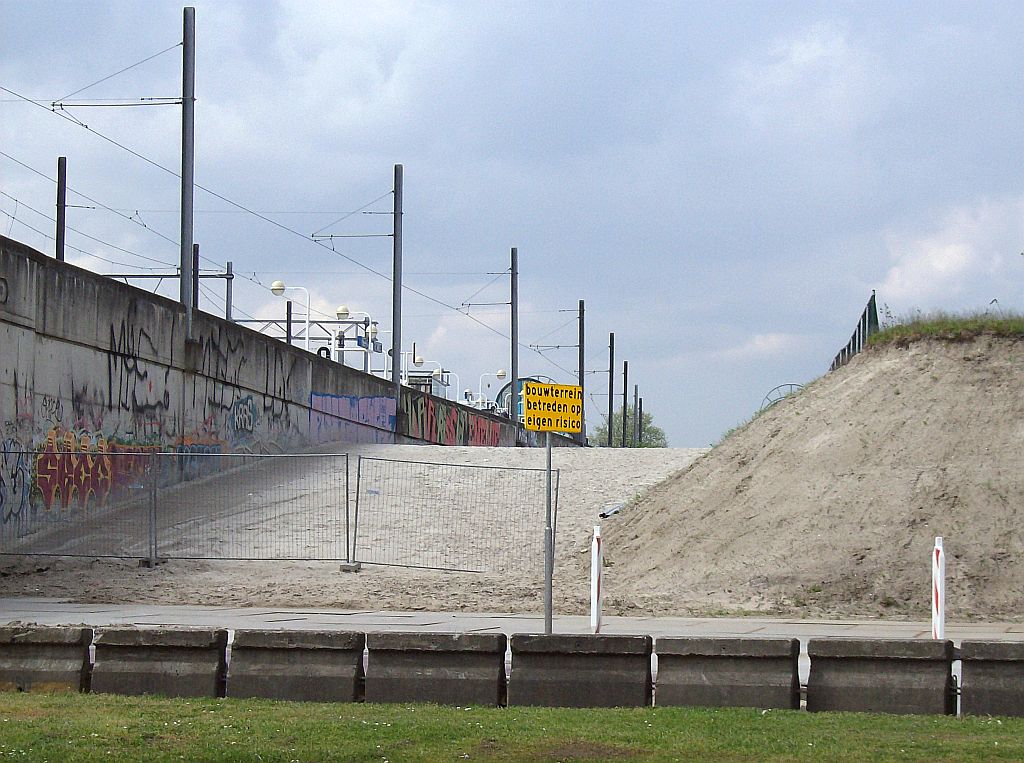 Station Zuid WTC - Werkzaamheden Noord- Zuidlijn - Amsterdam