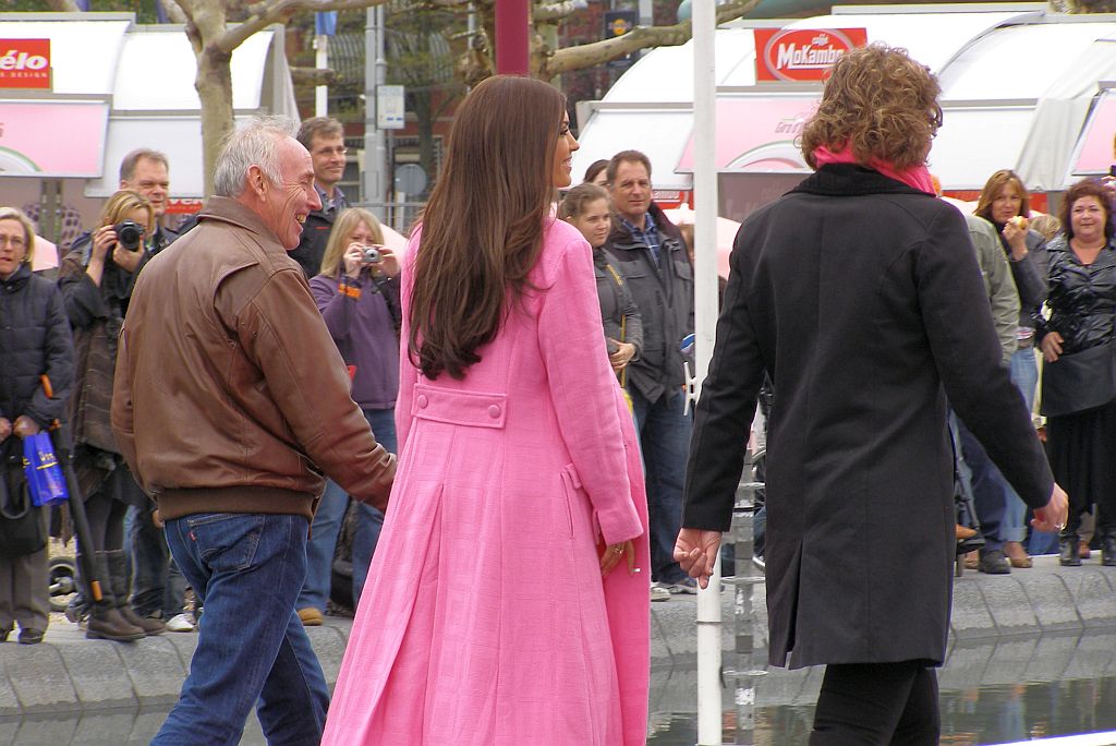 Giro d Italia 2010 (Joop Zoetemelk en Yolanthe) - Amsterdam