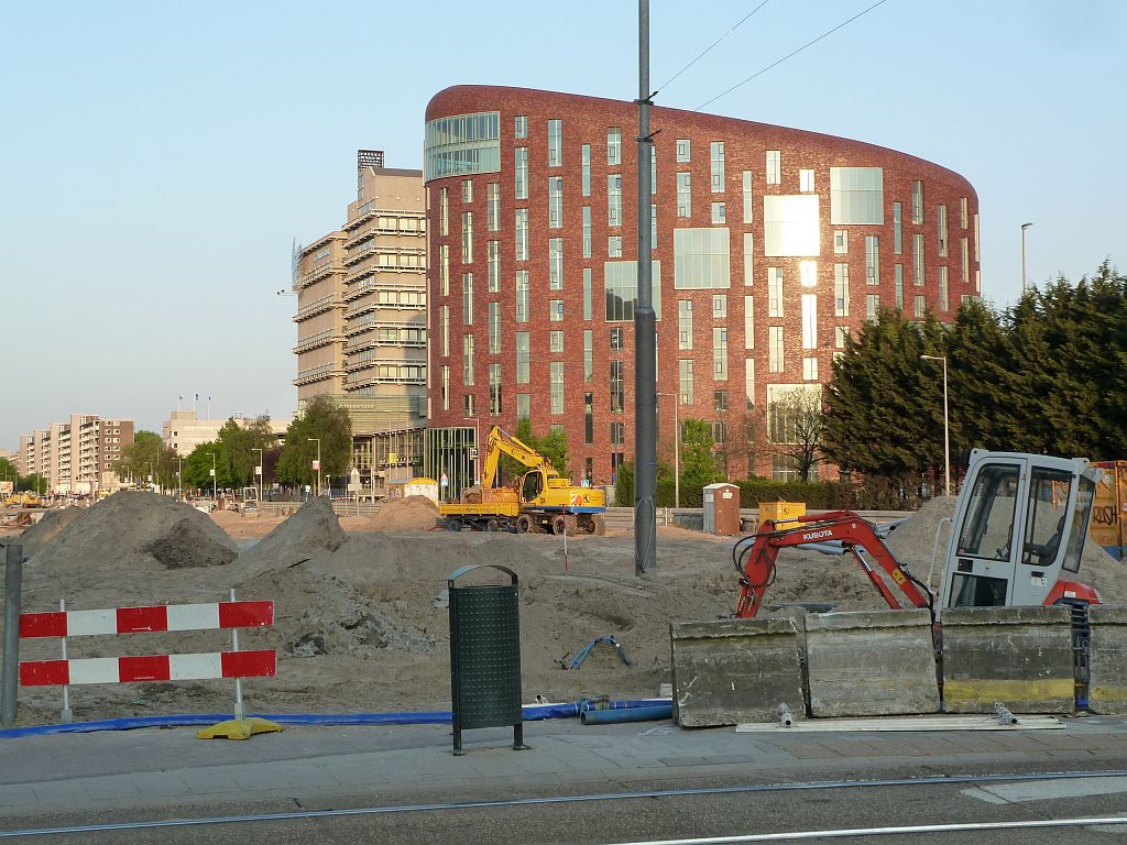 De Boelelaan - Aanleg tramlijn 16 en 24 - Amsterdam
