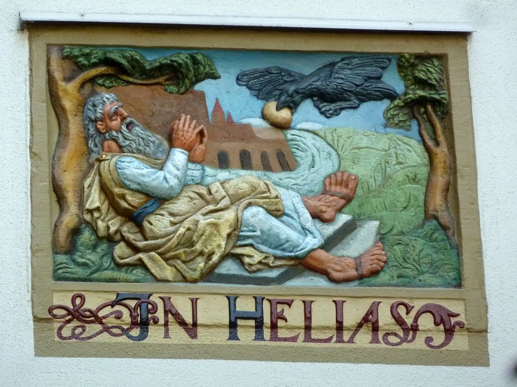 Begijnhof - Gevelsteenmuur - In Helias - Amsterdam