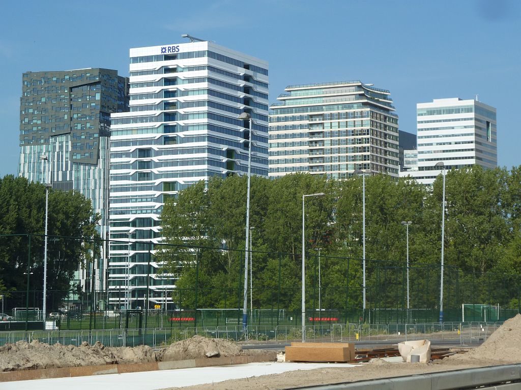 De Boelelaan - Aanleg tramlijn 16 en 24 en UN Studio - RBS - Amsterdam