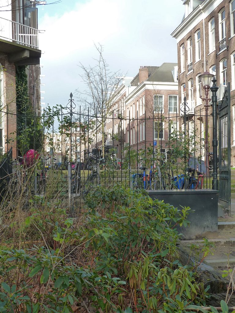 Ingang Saxenburgerstraat - Amsterdam