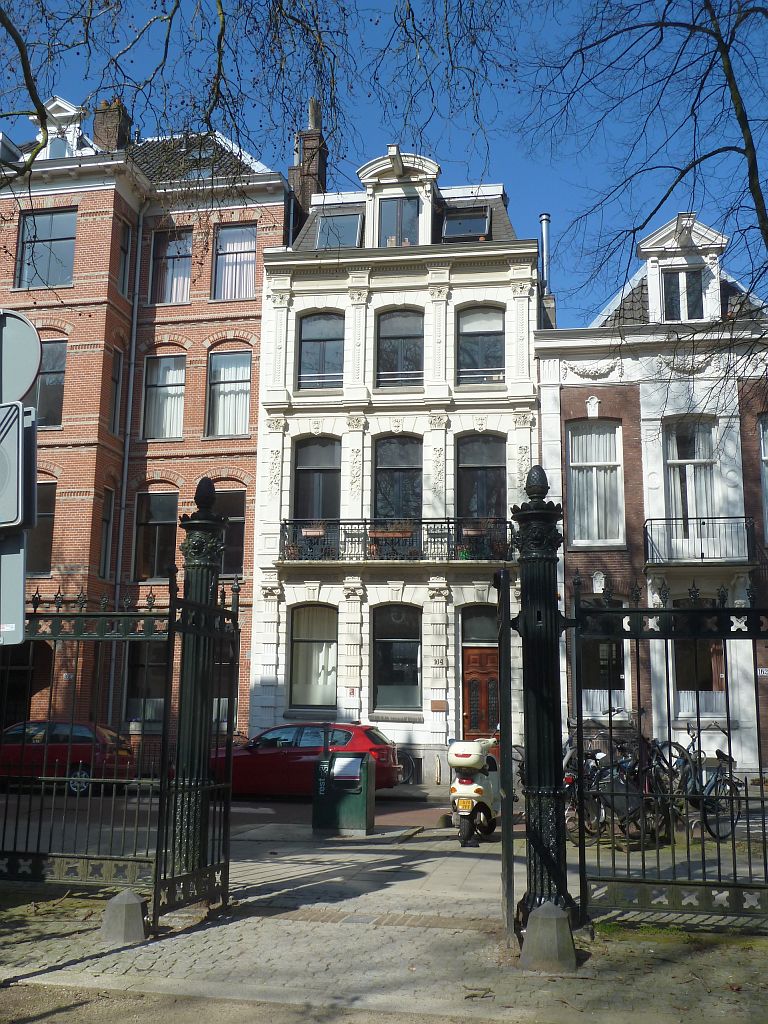 Ingang Vondelstraat - Amsterdam