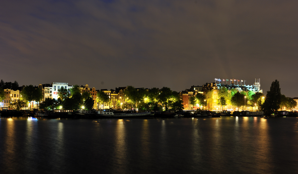 Het Oosterdok en Het Scheepvaarthuis - Grand Hotel Amrath - Amsterdam