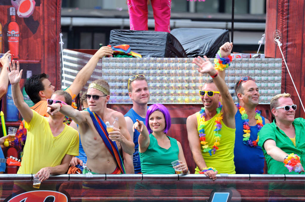 Canal Parade 2012 - Deelnemer Aids Fonds - Amsterdam
