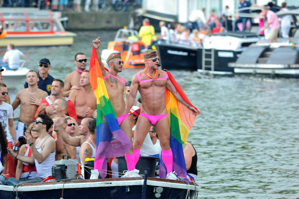 Canal Parade 2012 - Zwanenburgwal - Amsterdam