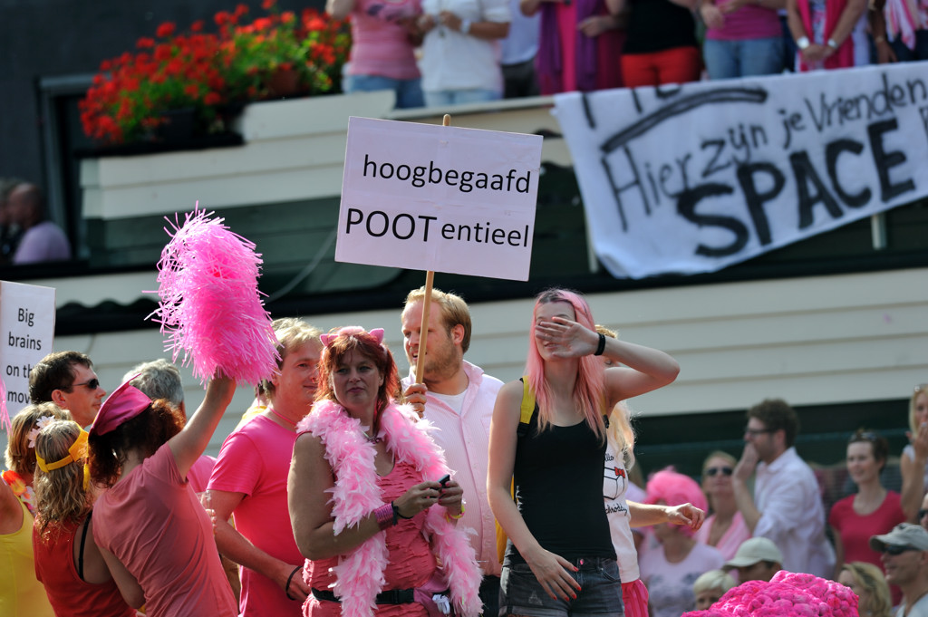 Canal Parade 2012 - Deelnemer GAYniaal - Amsterdam