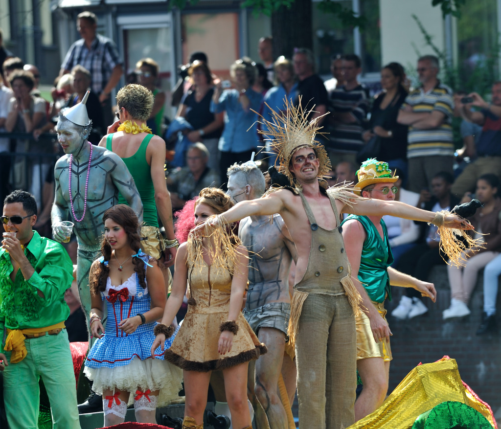 Canal Parade 2012 - Deelnemer Hot Spot Cafe - Amsterdam