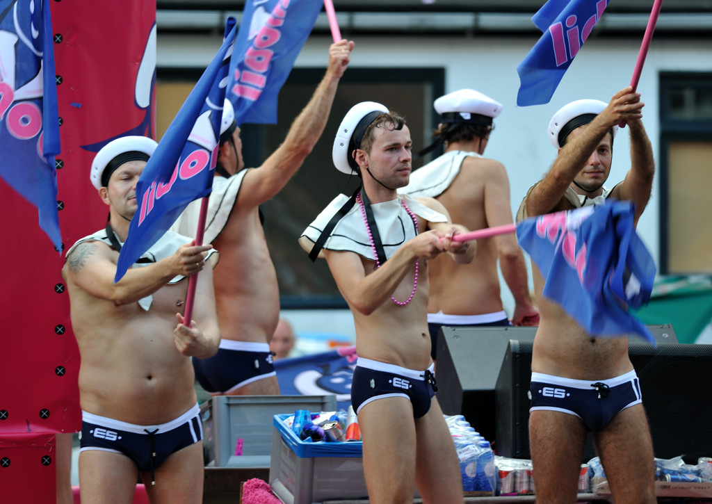 Canal Parade 2012 - Deelnemer Gaymobil - Amsterdam