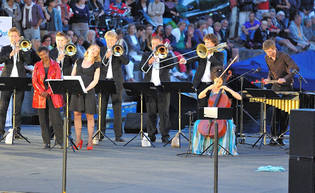 Grachtenfestival 2012 - Opening bij het Compagnietheater - Amsterdam