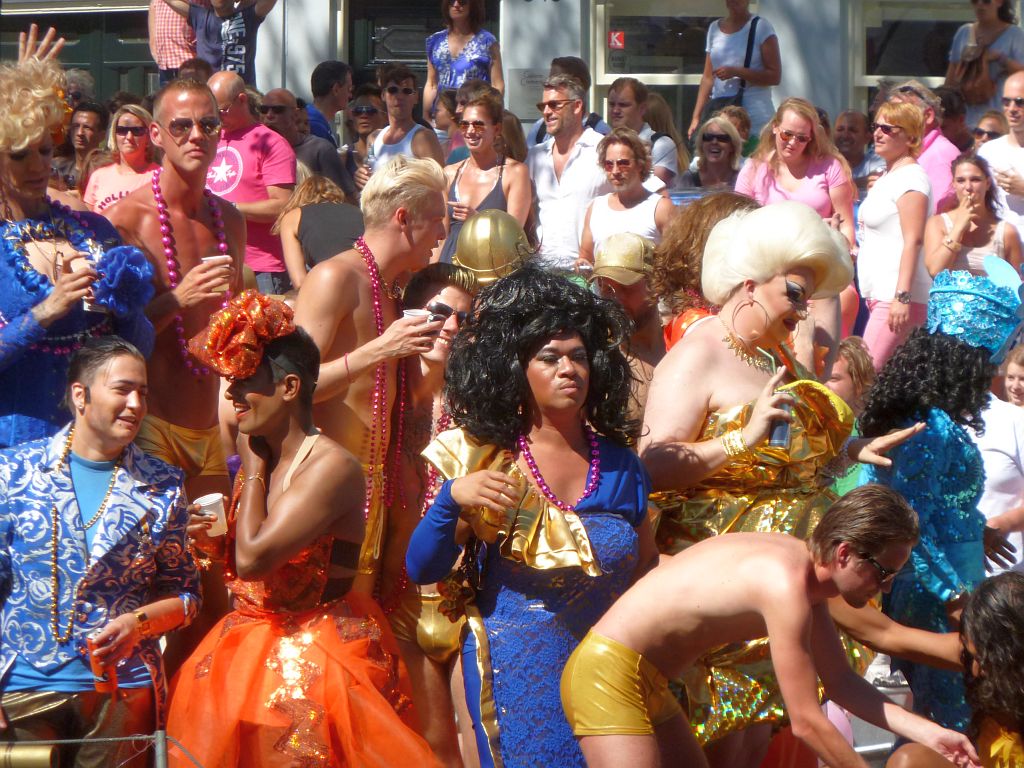 Canal Parade 2013 - Deelnemer Drag Queens United - Amsterdam
