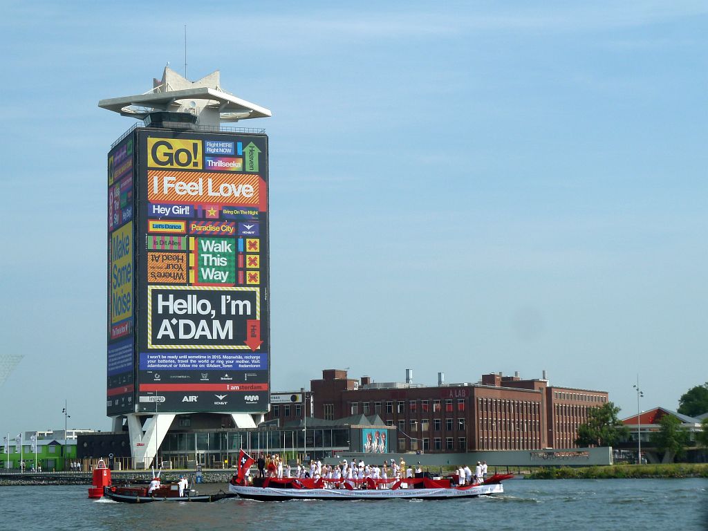 Canal Parade 2014 - Toren Overhoeks - Amsterdam