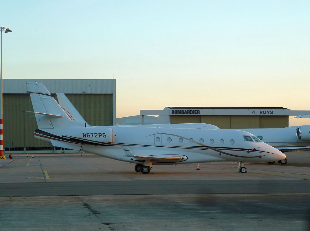 Platform Oost - N672PS Israel Aircraft Industries IAI-1126 Galaxy - Amsterdam