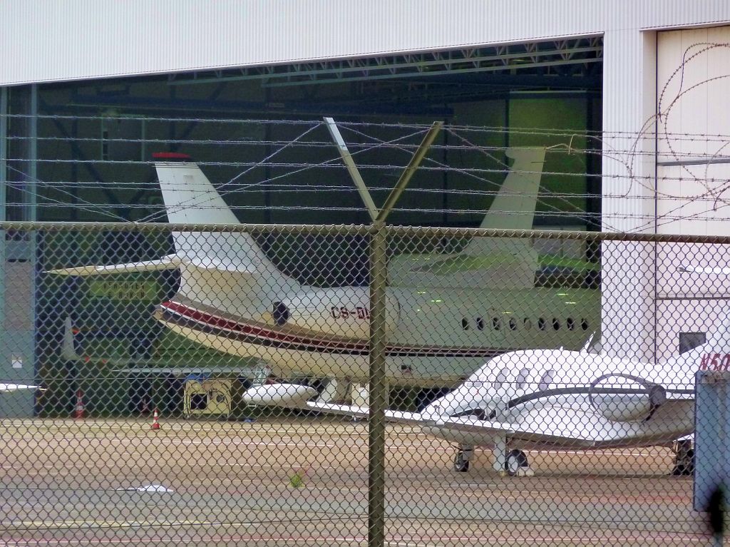 Platform Oost - CS-DLH Dassault Falcon 2000EX - Hangar 3 - Amsterdam
