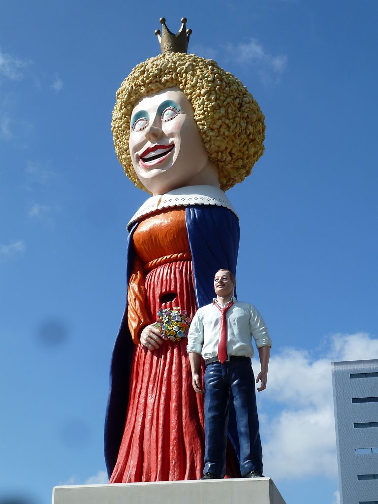 Feestelijke Beeldenreeks van Guillaume Bijl - Reus - Amsterdam