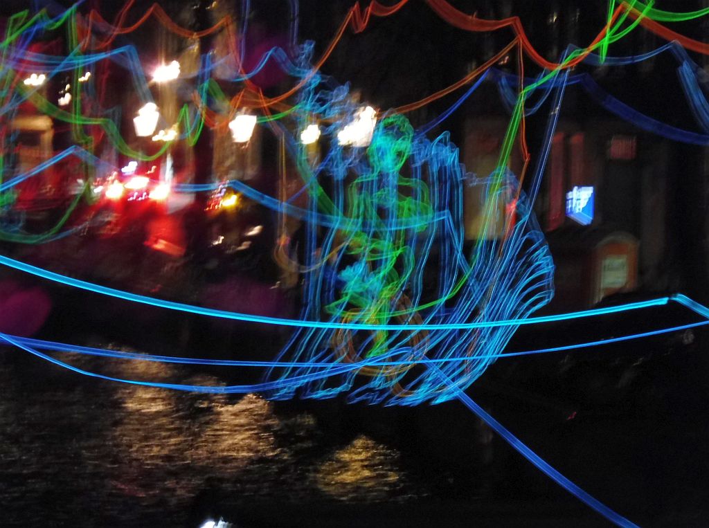 Amsterdam Light Festival 2015 - Paths Crossing van Ralf Westerhof - Herengracht - Amsterdam