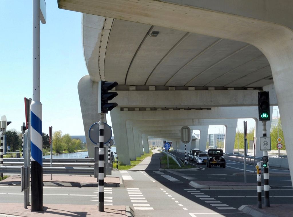 Flyover Fokkerweg - Amsterdam