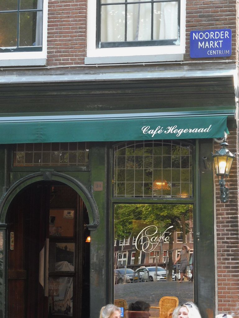 Noordermarkt - Cafe Hegeraad - Amsterdam