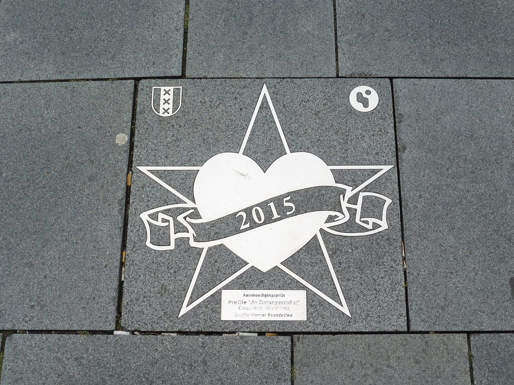 Business Walk of Fame Lucille Werner Foundation - 2015 Cees van Weelden Fietsenmaker - Amsterdam