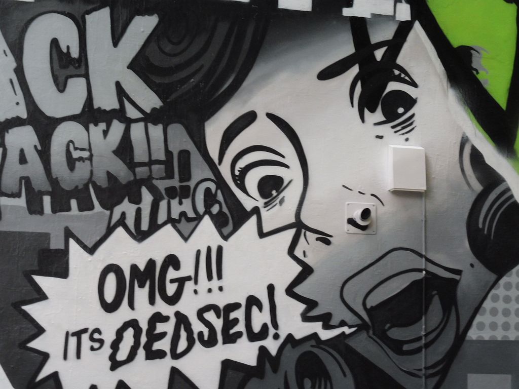 Bosbaanweg - Promotie Graffiti voor Watch Dogs 2 - Amsterdam