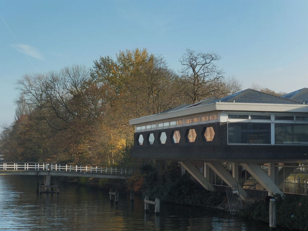 Cultureel Centrum De Tolhuistuin - Buiksloterkanaal - Galgenveldbrug (Brug 2476) - Amsterdam