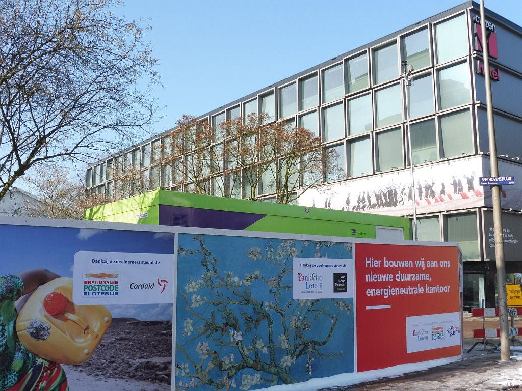 Goede Doelen Loterij Gebouw - Renovatie en Citizen M Hotel - Amsterdam