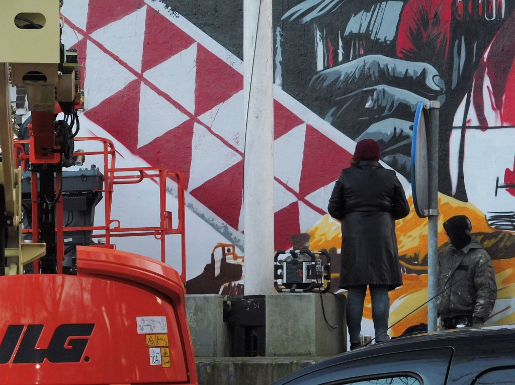 Bosbaanweg - Promotie Graffiti voor Ghost Recon Wildlands - Amsterdam