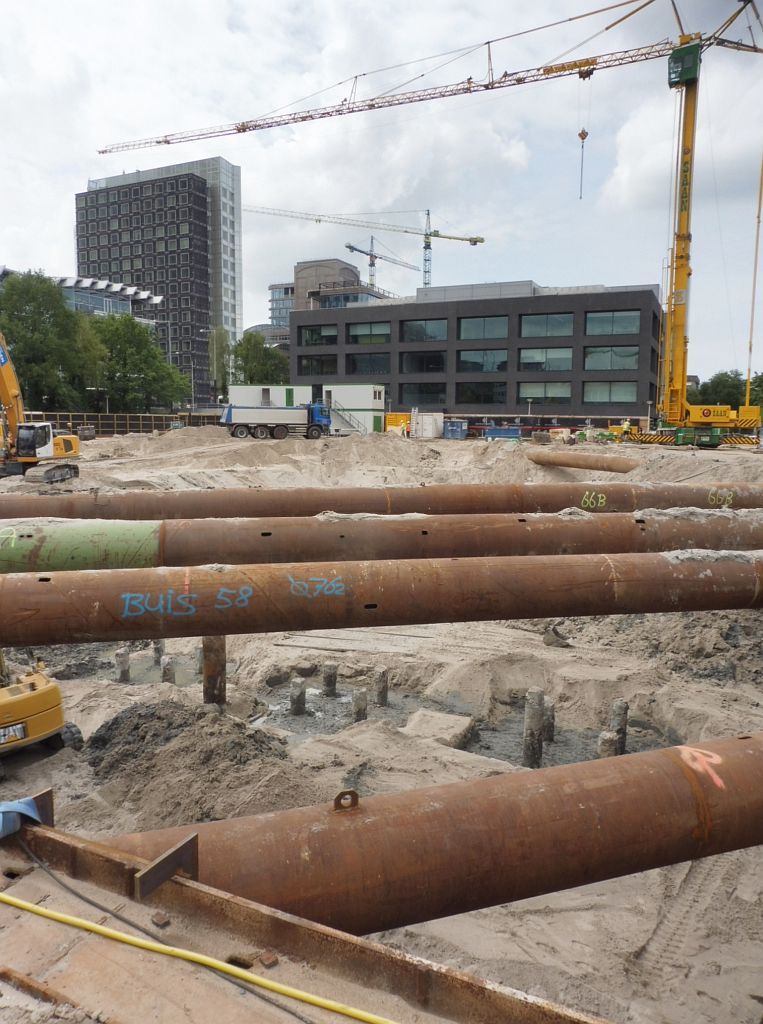 Fietsenstalling Vijfhoek - Aanleg - Amsterdam
