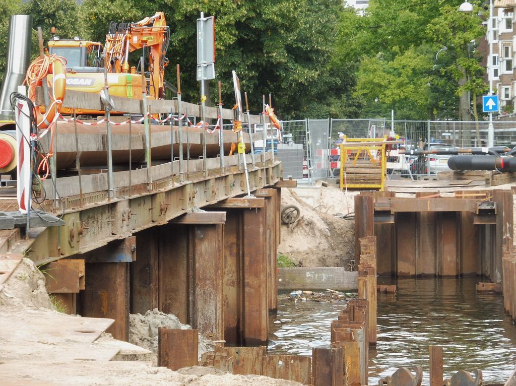 Zuider Amstel Kanaal - Aanleg Stadswarmte Netwerk - Amsterdam