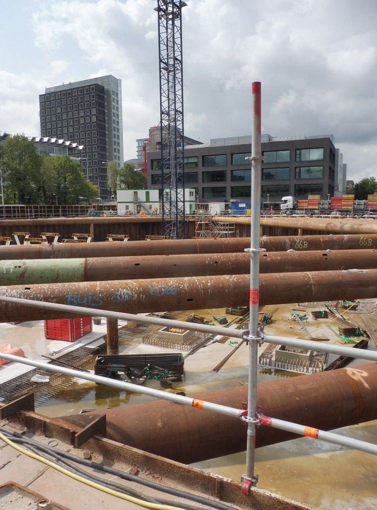 Fietsenstalling Vijfhoek - Aanleg - Amsterdam