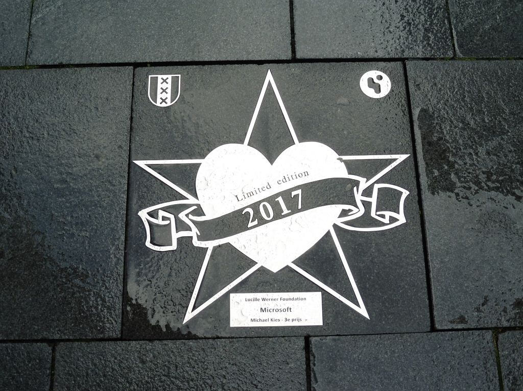 Business Walk of Fame Lucille Werner Foundation - 2017 Microsoft - Amsterdam