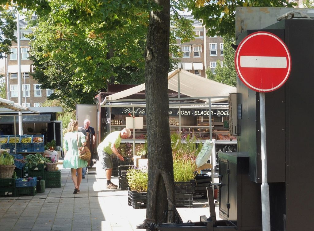 Biologische markt - Amsterdam