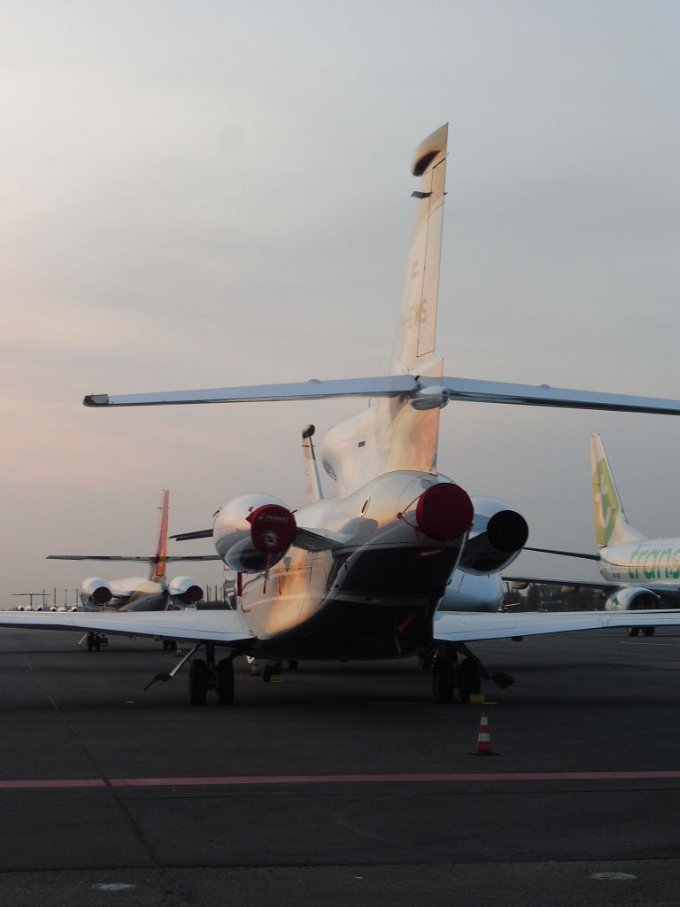 Platform Oost - PH-GWS Dassault Falcon 7X - Amsterdam